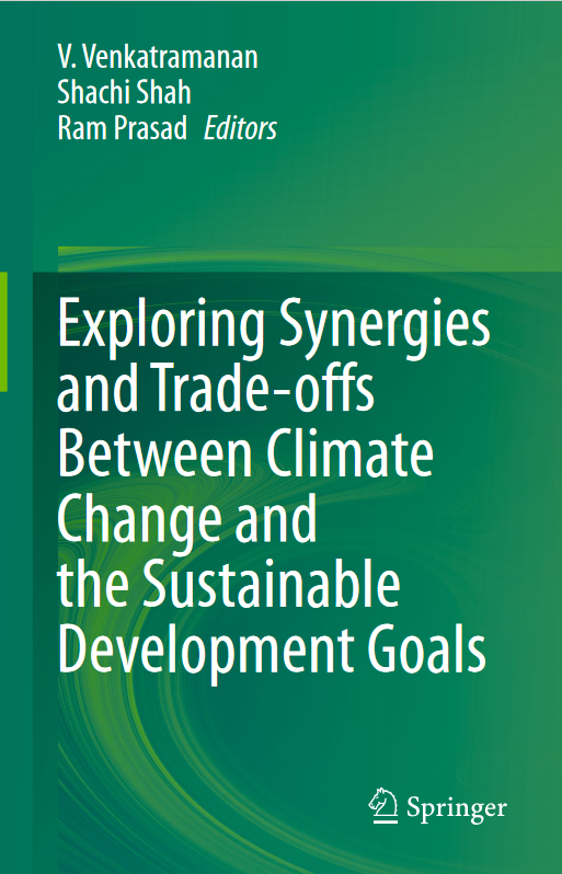 Book cover of Exploring Synergies and Trade-offs between Climate Change and the Sustainable Development Goals by Ram Prasad Book cover of Exploring Synergies and Trade-offs between Climate Change and the Sustainable Development Goals by Ram Prasad